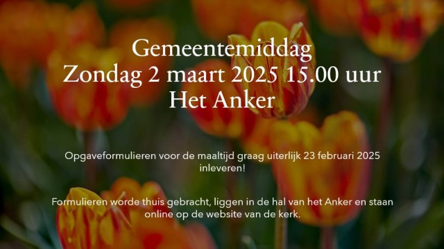 Gemeentemiddag