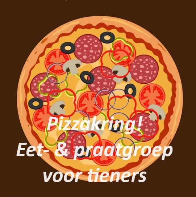 Pizzakring! Eet- & praatgroep voor tieners